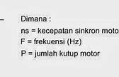 Rumus Kecepatan Putaran Motor Dc